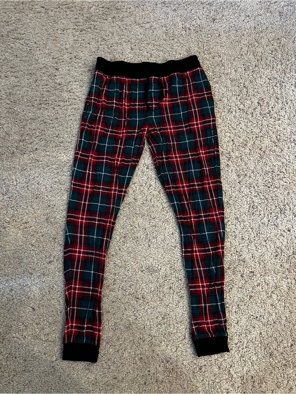 Little Sleepies Women’s Red & Black Plaid Lounge Pants